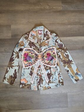 Remake Floral Embellished Jacket